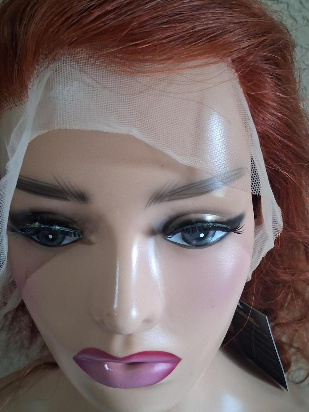 Red Lace Front Wig NWT